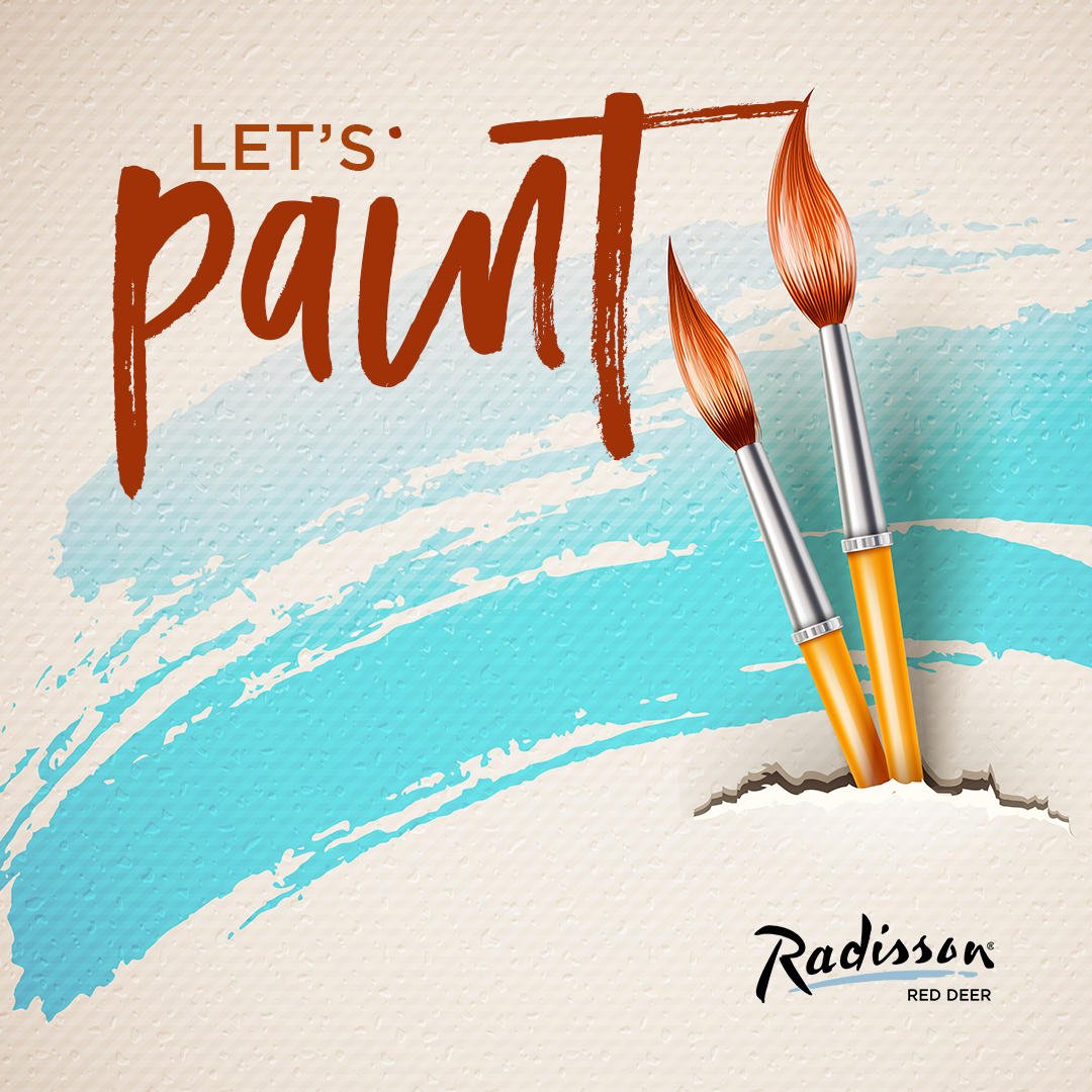 Get your tickets to Paint Nite now! Creativity and wine - CHECK. bit.ly/2DQpn1R