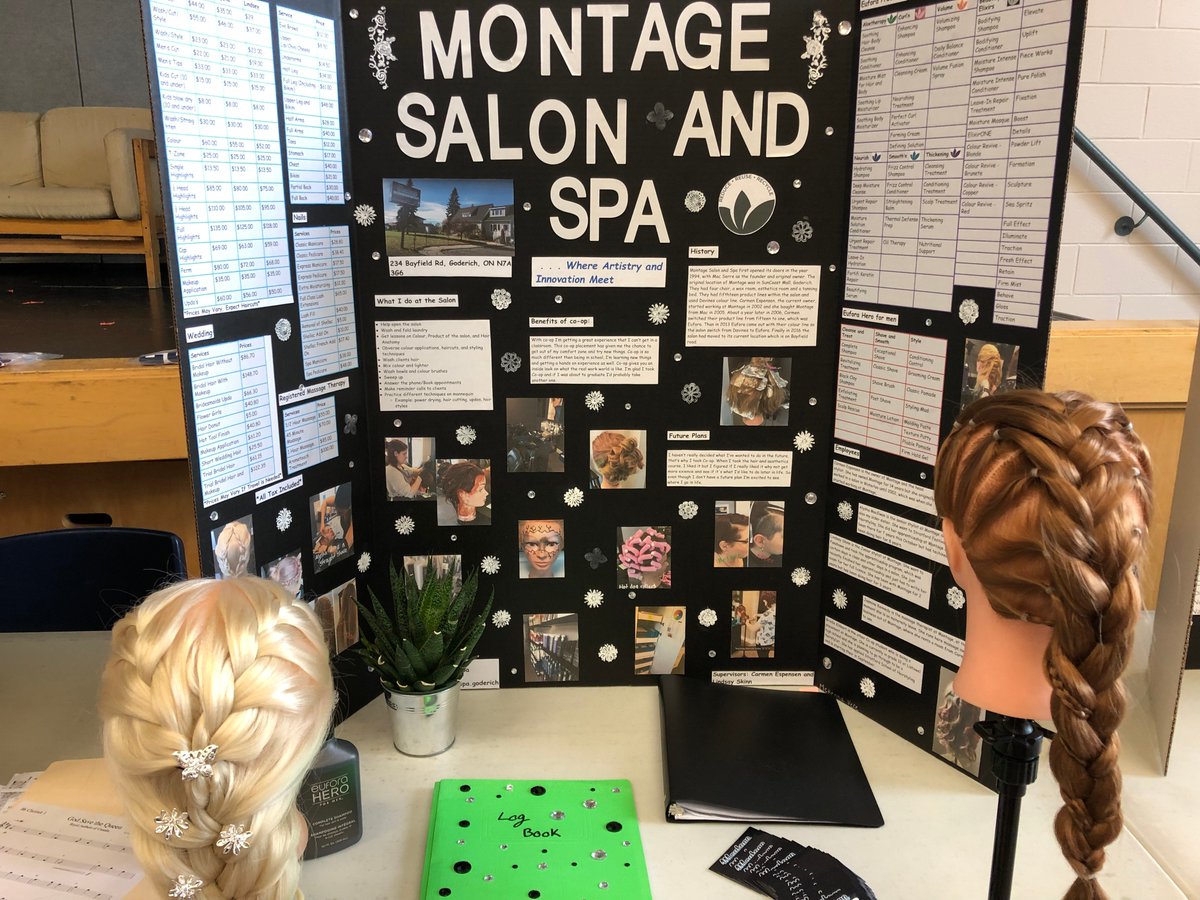 SkillensClass's tweet image. Our co-op students put on a GREAT career fair yesterday!  Thank you for creating engaging displays and sharing your experiences with staff and students!