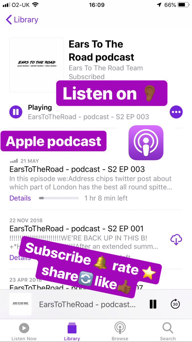 earstotheroad's tweet photo. #EarsToTheRoadPodcast 

Spotify 
https://t.co/szGbYvYNbi

Apple Podcast
https://t.co/FZMugJkZad

Sound cloud 
https://t.co/7UyXTvba8v

Stitcher
https://t.co/E5SZJJb1Jj

#grime https://t.co/r6QUy3IhGr