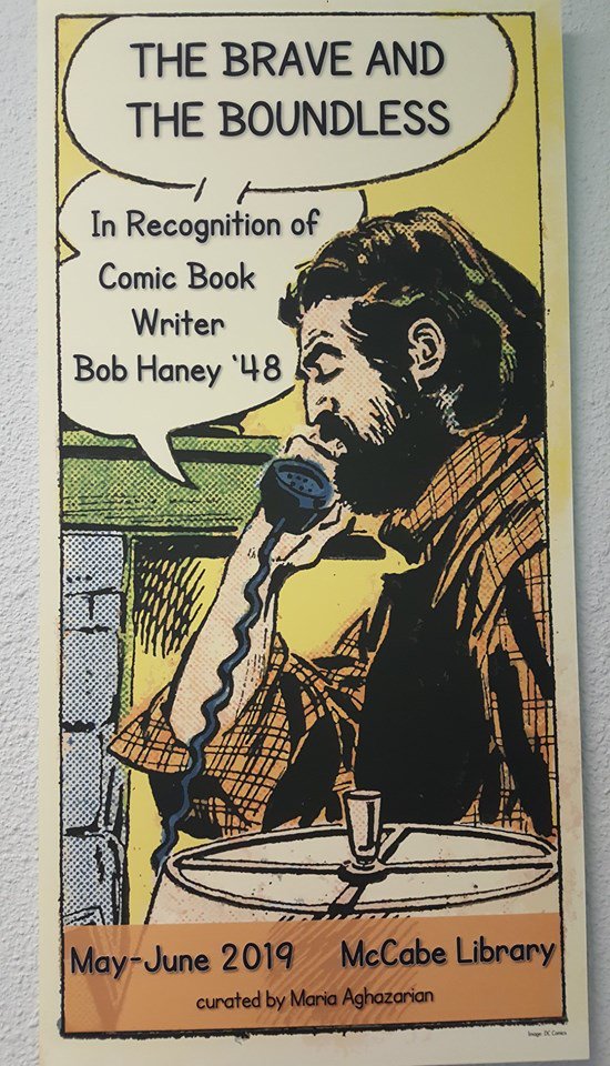 On campus for alumni weekend? Check out this exhibit on the second floor of McCabe, highlighting the work of #swatalum Bob Haney '48!

Can't make it? Take a "virtual walking tour" on our Facebook page! bit.ly/haneyexhibit