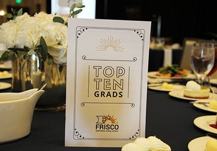 friscoisd's tweet photo. Frisco ISD honored the top 10 graduates from each high school for their academic accomplishments earlier this week. Details: https://t.co/PFlkD020he https://t.co/OGMQPepEFt