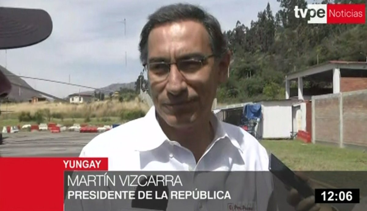 noticias_tvperu's tweet photo. Jefe de Estado @MartinVizcarraC sobre vacancia: "Estamos dispuestos a afrontar cualquier situación" #TVPerúInforma https://t.co/AwBao6lBur