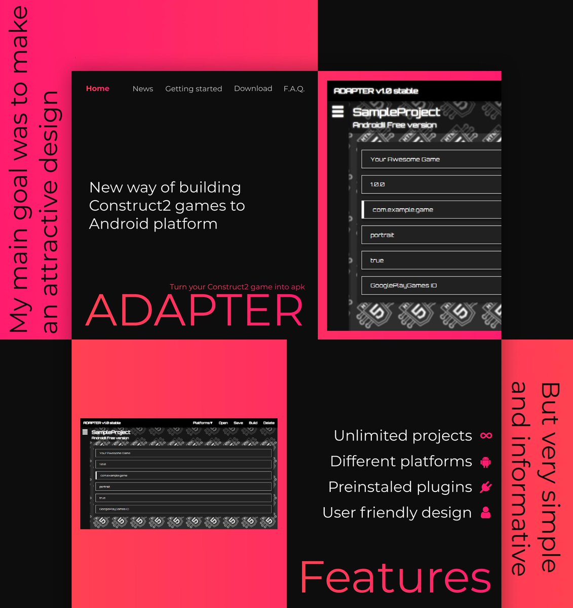 PuRainDesign's tweet photo. Simple concept of website to guide users through different aspects of the ADAPTER software
#PuRainDesign #webdesign #art #flat #design #vector #simple #creative #art #graphicdesign #inspiration #webdev #concept https://t.co/lT425qiCWs