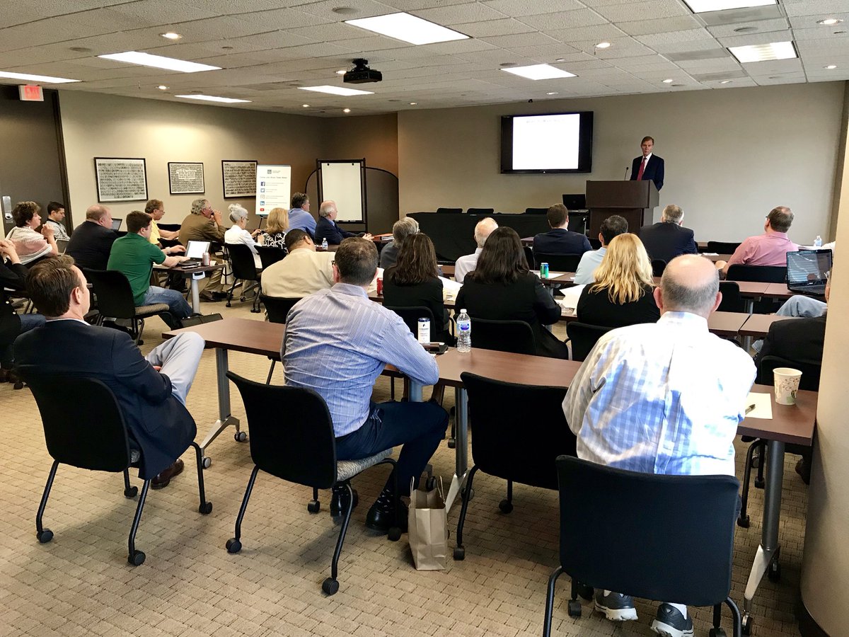 NashvilleBar's tweet photo. Thank you to Gary Shockley of @Baker_Donelson for presenting “The Mueller Report: Bombshell or Dud?” today at the NBA! #NBACLE #MuellerReport https://t.co/uq8AAJ3B34