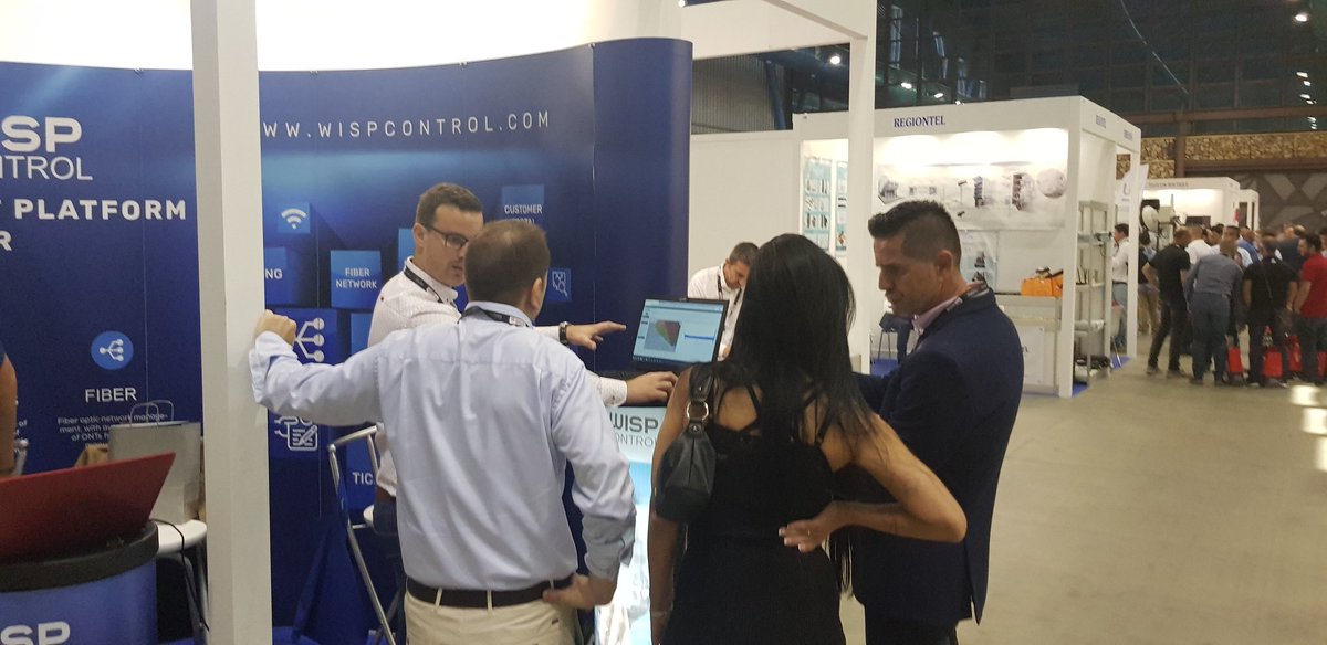 wispcontrol's tweet photo. Solo podemos dar gracias por estas increíbles jornadas de #AOTEC2019 Estamos muy contentos de haber compartido con tanta gente y la buena acogida de nuestra plataforma de gestión para proveedores ISP #wispcontrol
¡Muchísimas gracias a todos los que han pasado por nuestro stand.😀 https://t.co/8Eho46VgBd