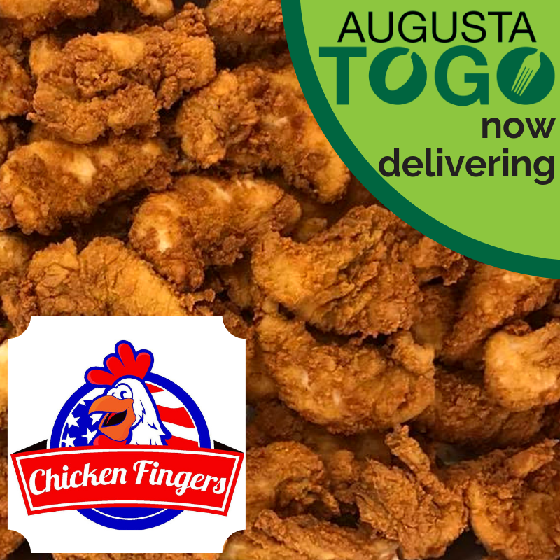 NOW DELIVERING for Chicken Fingers Restaurant! Order delivery of your favorite chicken finger salads, sandwiches, boxes and party trays! Be sure to check out the Family Hour Special available from 5:30-7:30PM. #chickenfingers #supportlocal #localeatsdelivered #augustatogo