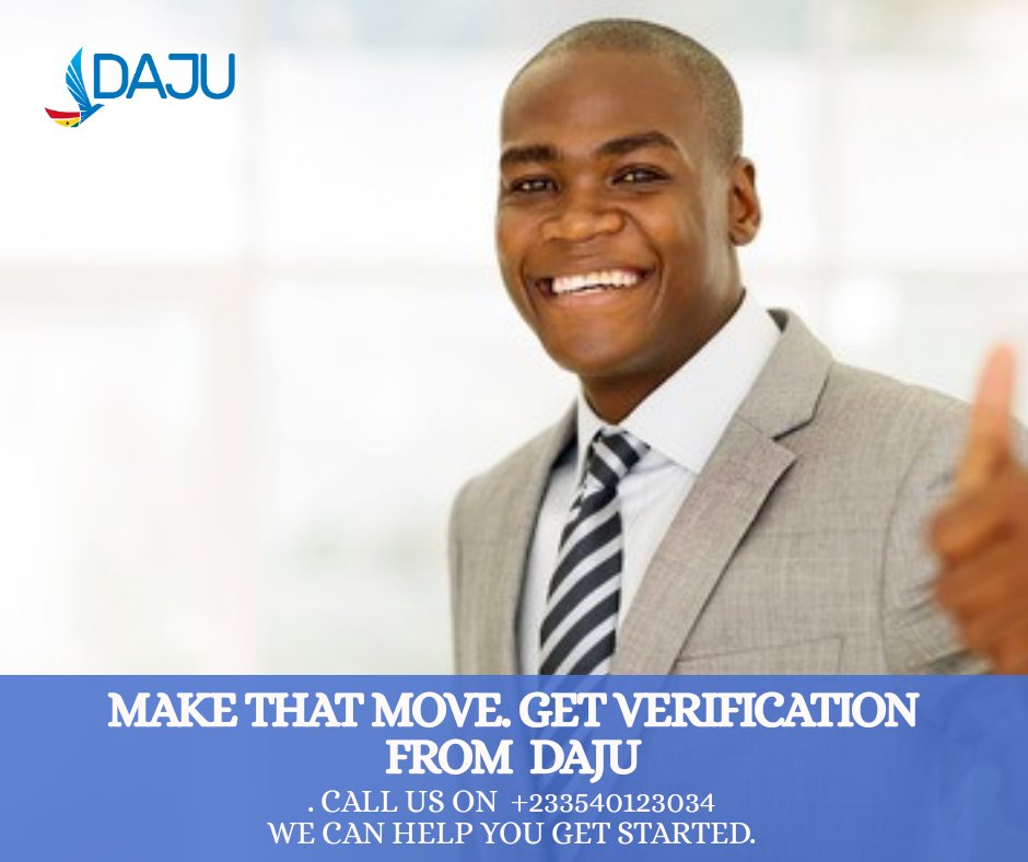dajugh's tweet photo. Don't put off till tomorrow, what you can do today. Get that verification today. Call Daju now on +233540123034. Happy weekend. #Daju #weekendvibes #verification #accra #verificationinghana #friday #FridayFeeling #fridayfacts https://t.co/ZjYpXrrTm2