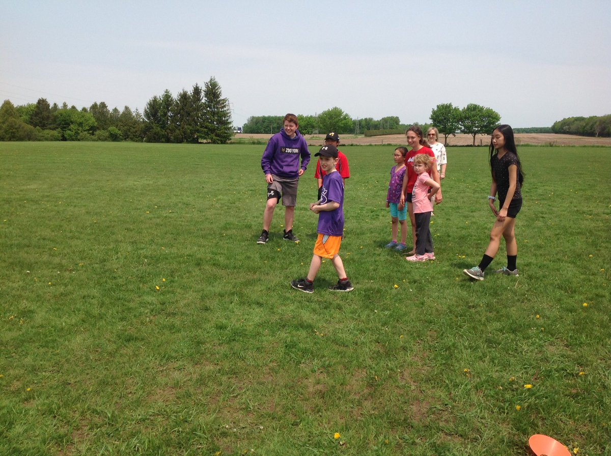 downieps's tweet photo. The Downie Making Change group held another fitness Friday today. Downie Dolphins were divided into vegetable teams to get some healthy outdoor exercise. @yourschools #iAMamdsb https://t.co/CSudZ5TcJY