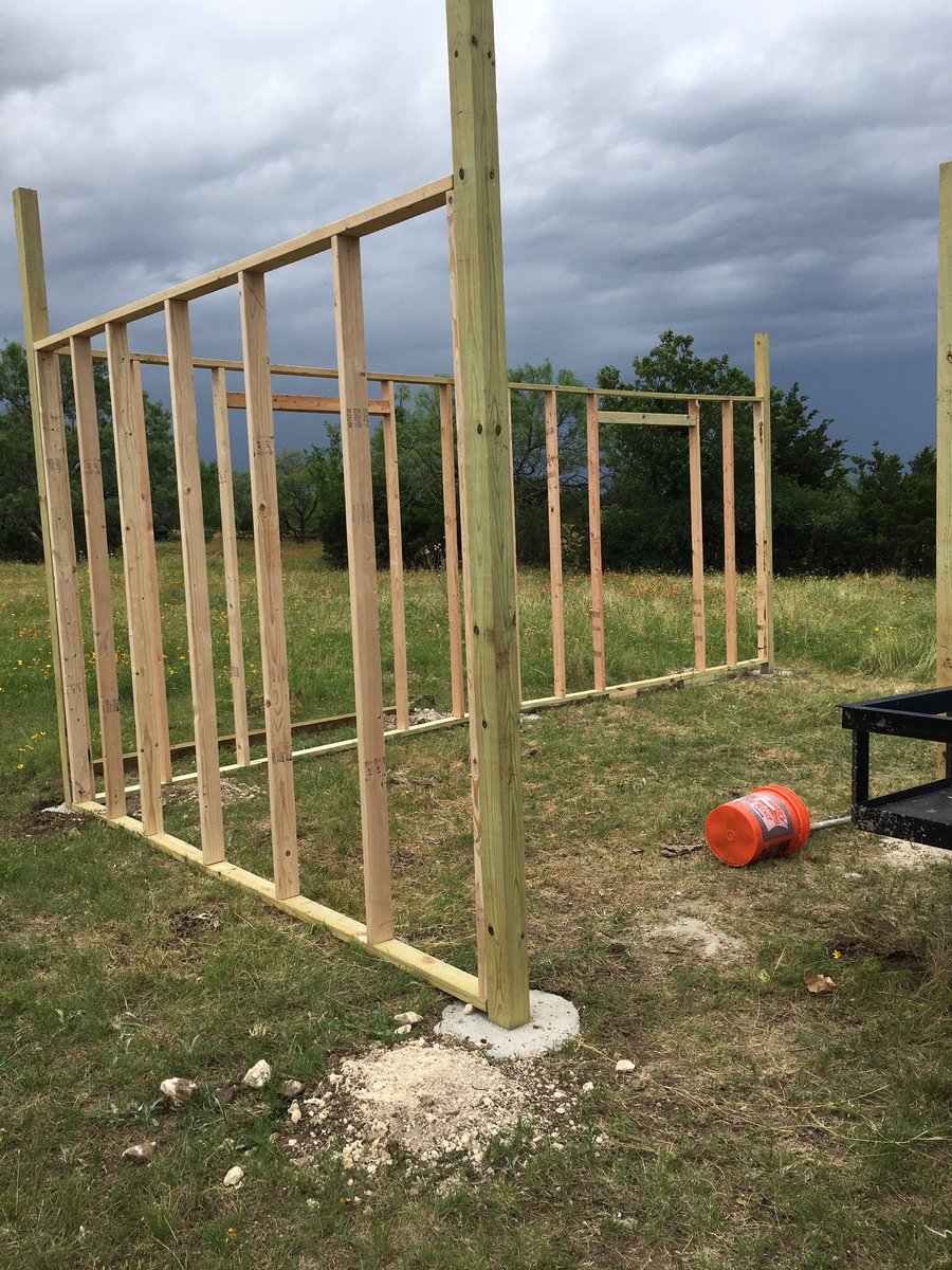 YMalmstrom's tweet photo. Who knew I could build walls! I might just be suited for the country after all! #futurebarn https://t.co/AF8E1nK83K
