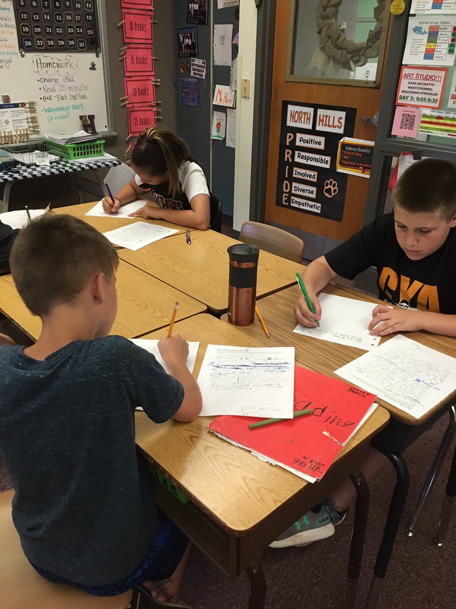 Writing advice letters for the new 5th graders! 📝<a href="/NH_Elementary/">NH Elementary</a>