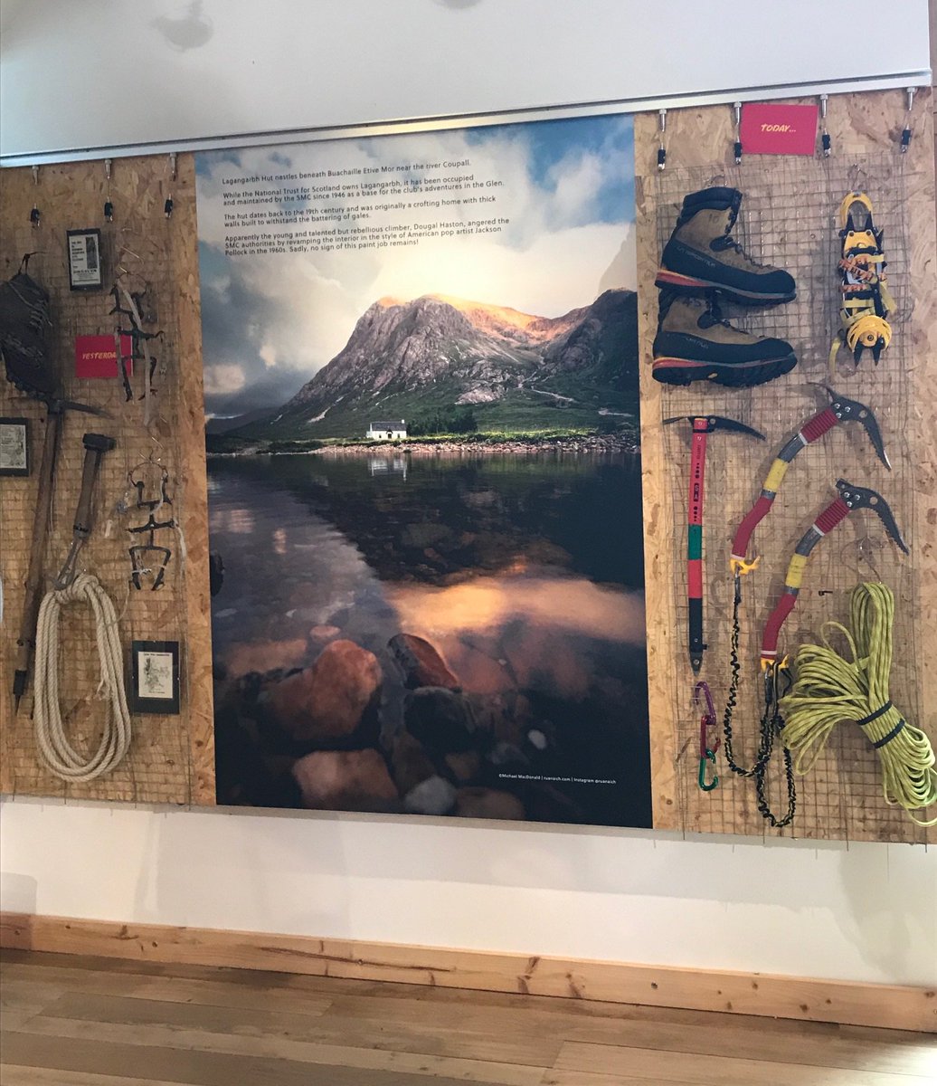 Today we were at the opening of the National Trust Scotland's Glencoe Visitor Centre. 
The re-vamped centre is fantastic and as well as providing a mine of information, there's also a fab cafe and a shop full of amazing products! #glencoe #Fortheloveofscotland #sonsieface