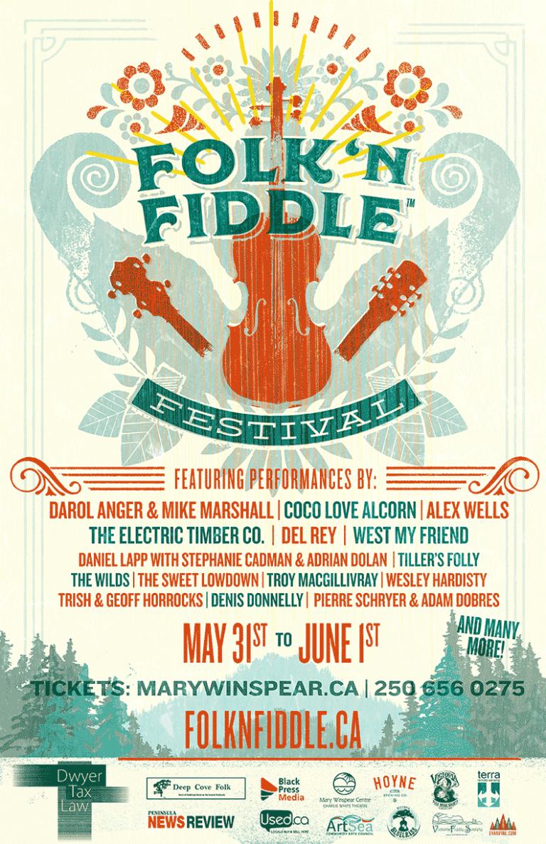 penchamber's tweet photo. Folk and Fiddle Fest starts tonight, May 31, 7pm at the @marywinspear in Sidney! Performances, workshops, talks, food trucks and much more! A great event for the whole family. Runs from May 31 & June 1.
#fiddlefest #yyj #yyjarts #violin #festvial https://t.co/k3zVhd3CVf
