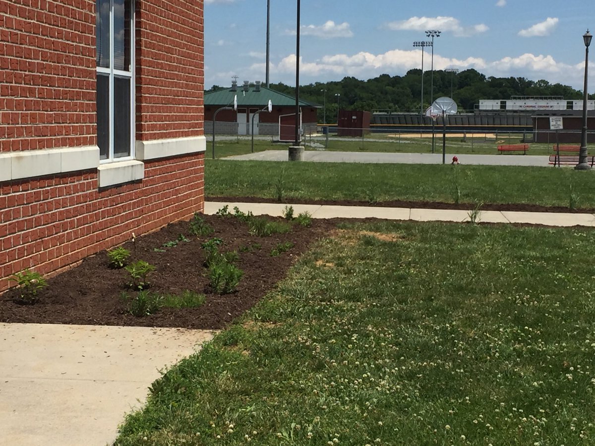 Thank you Mrs. Dell and your 7th grade class for designing, presenting your designs, and planting our new and beautiful landscaping and flower gardens at SMMS.  Beautification project complete!#Destination:Success