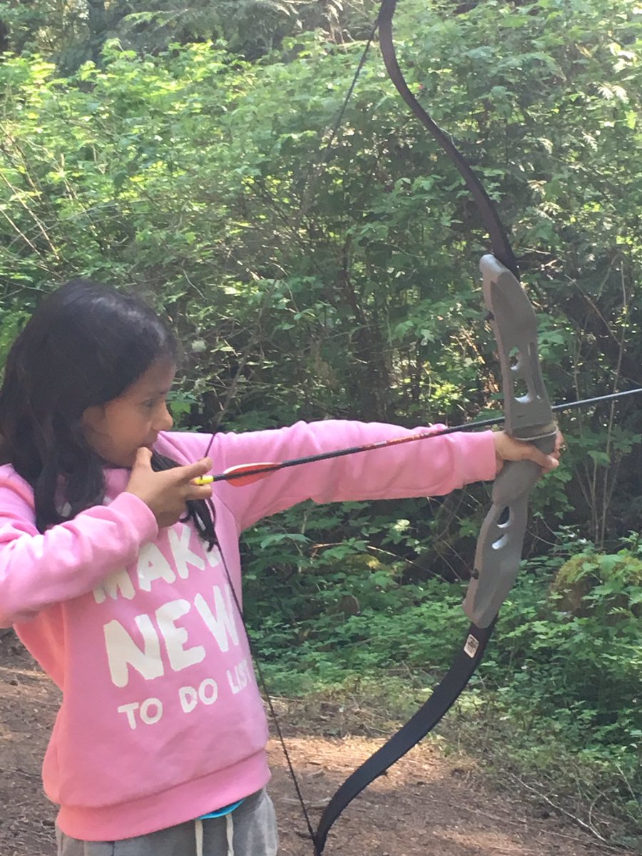 CandiceLeeBurke's tweet photo. Archery @SD63DeepCove @MakuchMatthew #DCCP2019 https://t.co/3n37XLNkdl