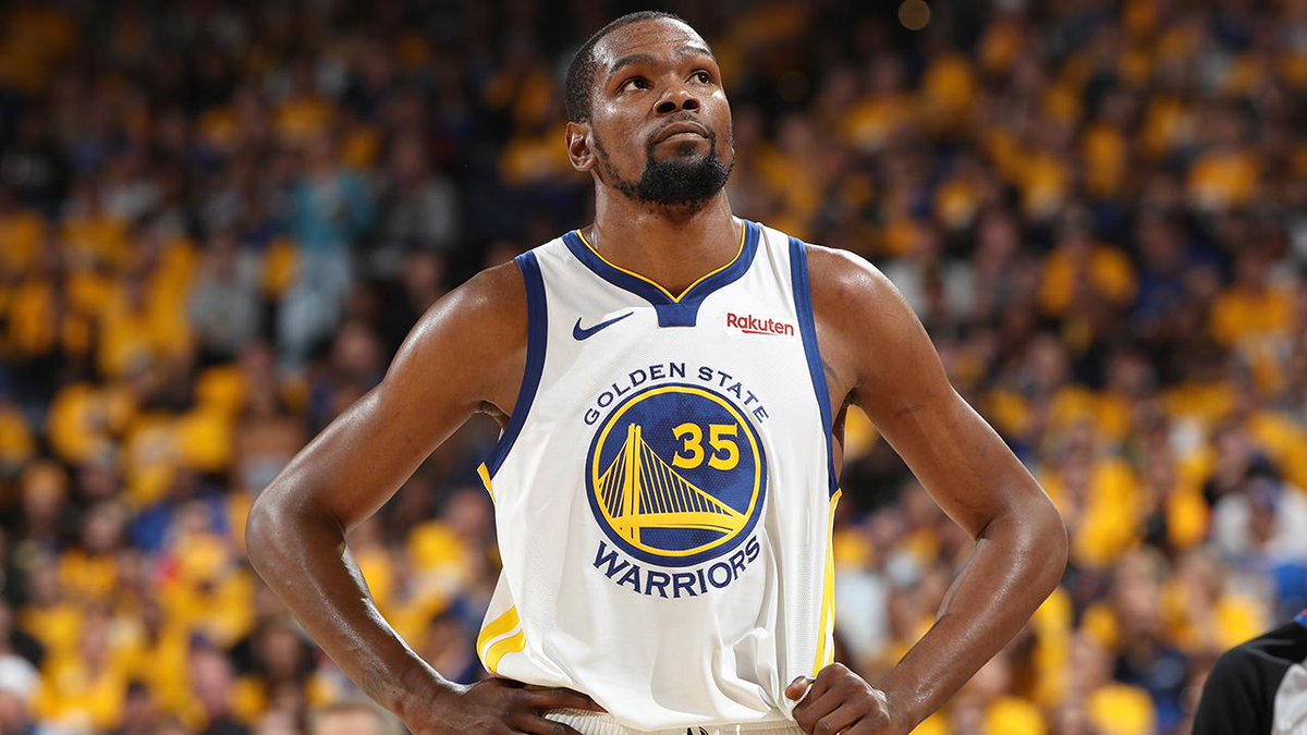 LetsG0Global's tweet photo. RT SportsCenter: Steve Kerr says that Kevin Durant will not play in Game 2 of the NBA Finals on Sunday. https://t.co/YjaC0rjfav