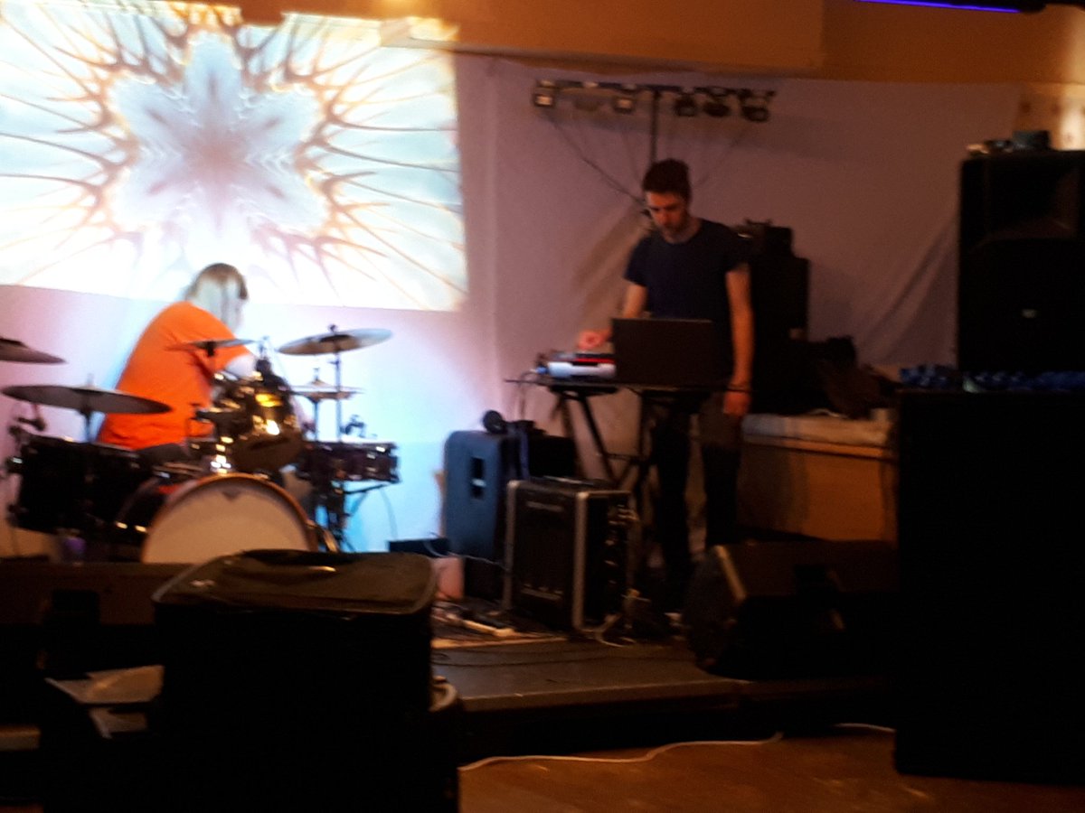 JohnLakeAP02's tweet photo. #Multivac soundchecking and they're on fucking fire! #DROP #FridayNightInLeeds @LeedsReTweet @MickMcCann01 https://t.co/YufHRJYFGR