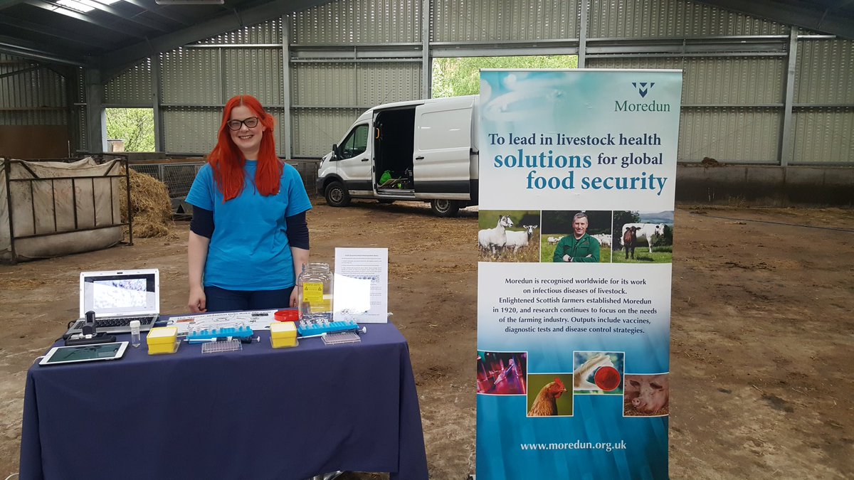 Gill_Mitchell_'s tweet photo. Great day yesterday at #SRUCKirkton Developing Young Workforce, discussing rural careers with local school kids @SRUC @MoredunComms #farming #parasites https://t.co/rE9dIl7pnW