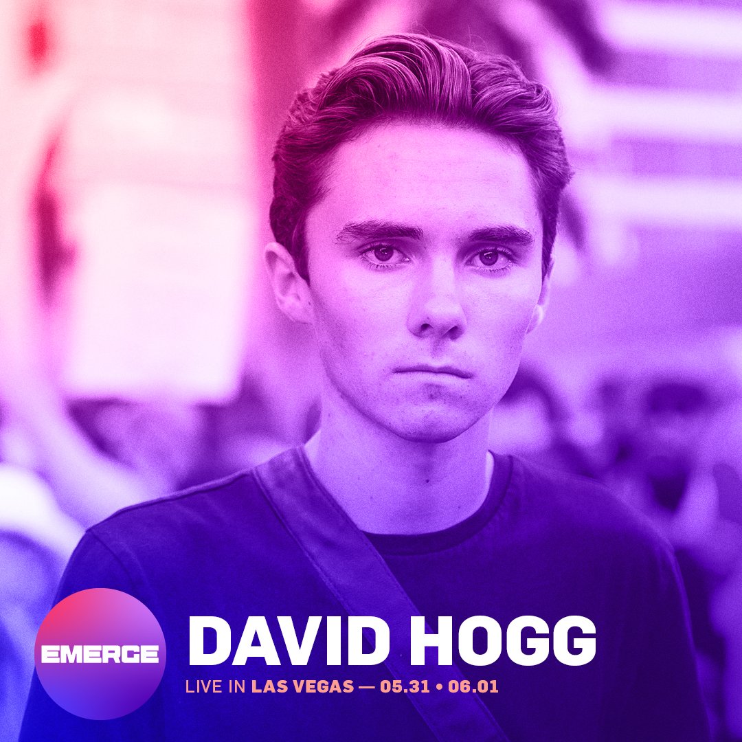 In a few short hours, host <a href="/john_forte/">John Forté</a> kicks off Emerge PROTEST @HardRockHotelLV, featuring <a href="/BrandonFlowers/">Brandon Flowers</a> <a href="/TalibKweli/">Talib Kweli Greene</a> <a href="/davidhogg111/">David Hogg 🟧</a> @Emma4Change <a href="/TankandDaBangas/">Tank and The Bangas</a> <a href="/anatijoux/">ana / anita tijoux</a> <a href="/NahkoBear/">NAHKO</a>. Last minute tickets available here: bit.ly/2HA5xue