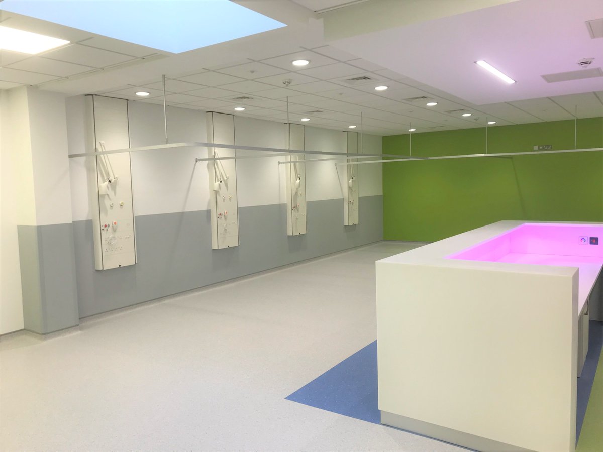 ISD_Consulting's tweet photo. The Recently completed 5 Bed ACU at Craigavon Area Hospital for SHSCT. ISD provided full professional services along with our Framework partners Knox &amp; Clayton Architects and VB Evans &amp; Co Cost Consultants. https://t.co/9IFHaFYHhx