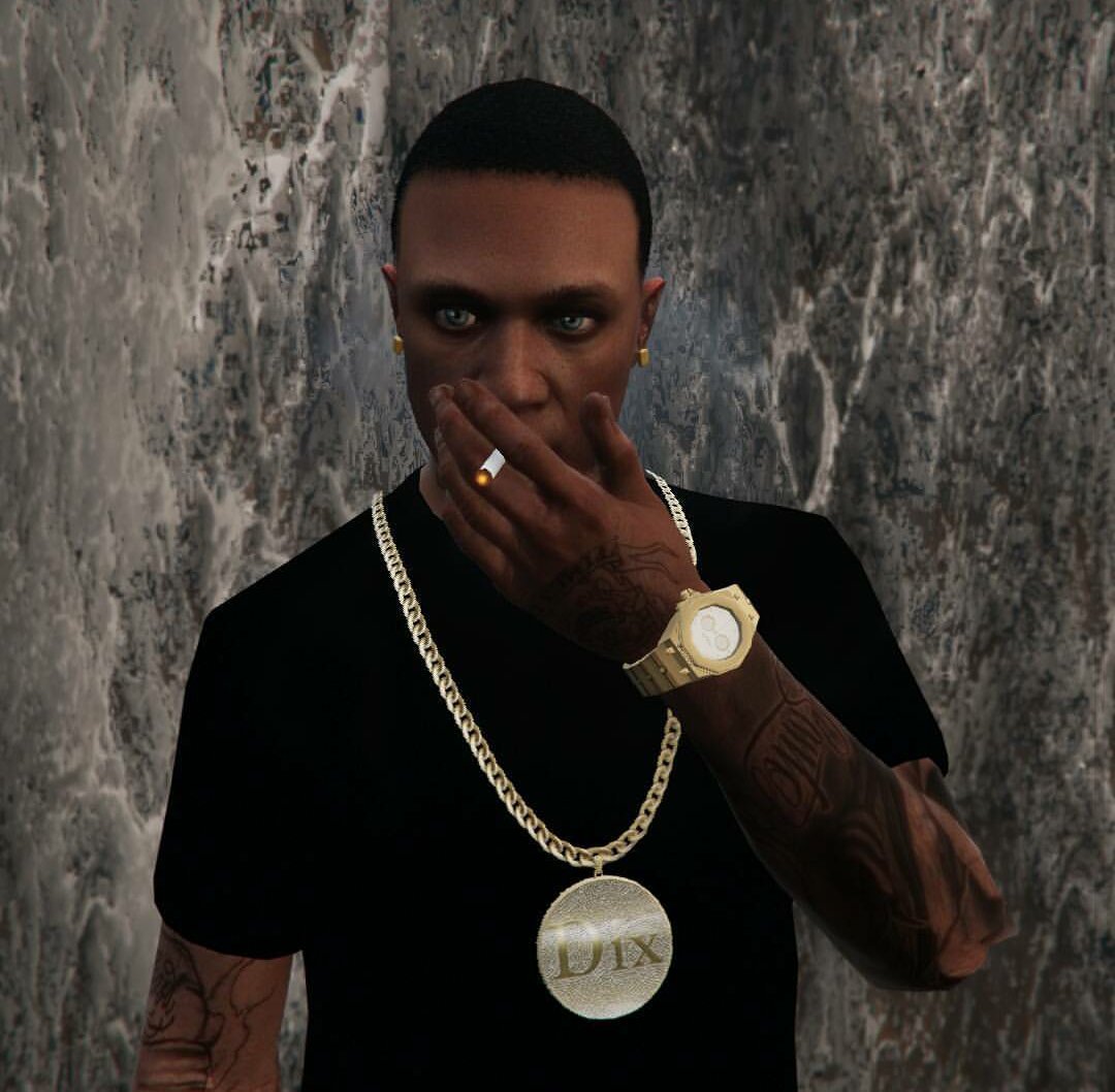 NHHH_GTA's tweet photo. #LilTre turned handed himself in to Los Santos Police Department yesterday. He is facing the same 5 serious felony charges as fellow DMG rapper #Munna including criminal intent to commit murder
@liltre2x https://t.co/vDvcgprfEm