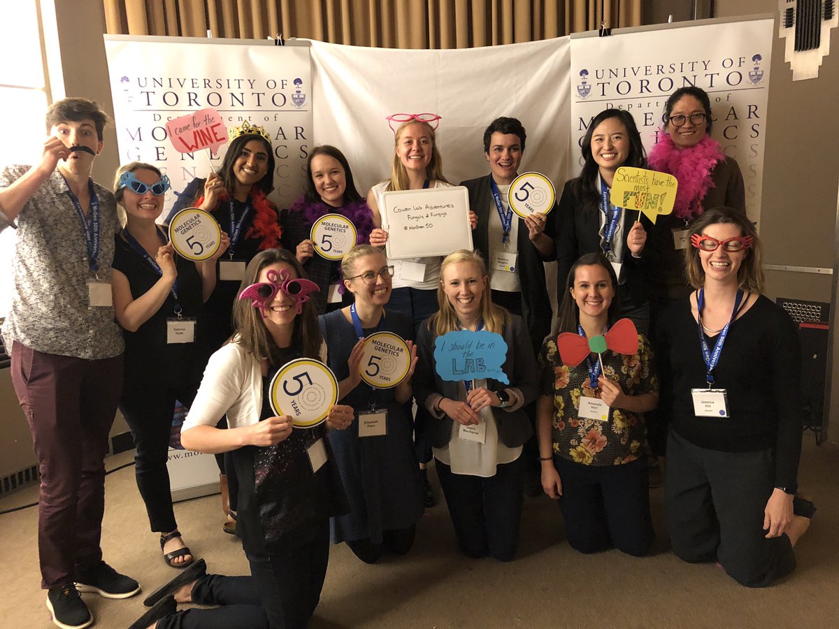 Some of the people who have been a part of our research group over the past 12 years. Cowen Lab adventures: Fun-gals and Fun-guys. #MoGen50