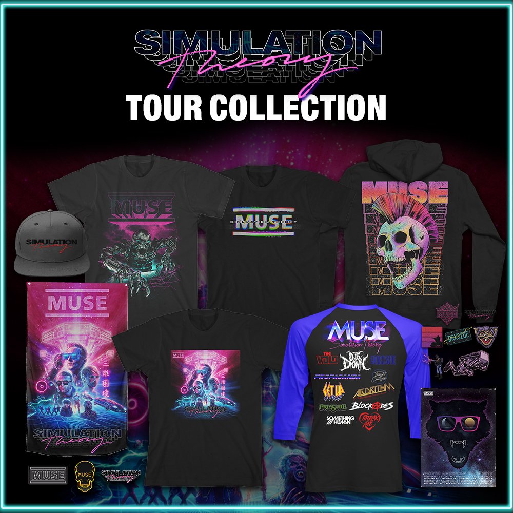 Buy > muse simulation theory t shirt > in stock