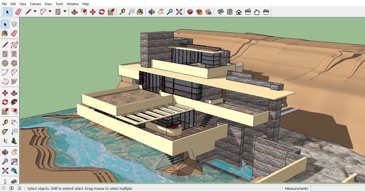 Architizer's tweet image. Sketchup Guide: 10 Tips and Tricks for Success in SketchUp: arc.ht/2IfeM1R