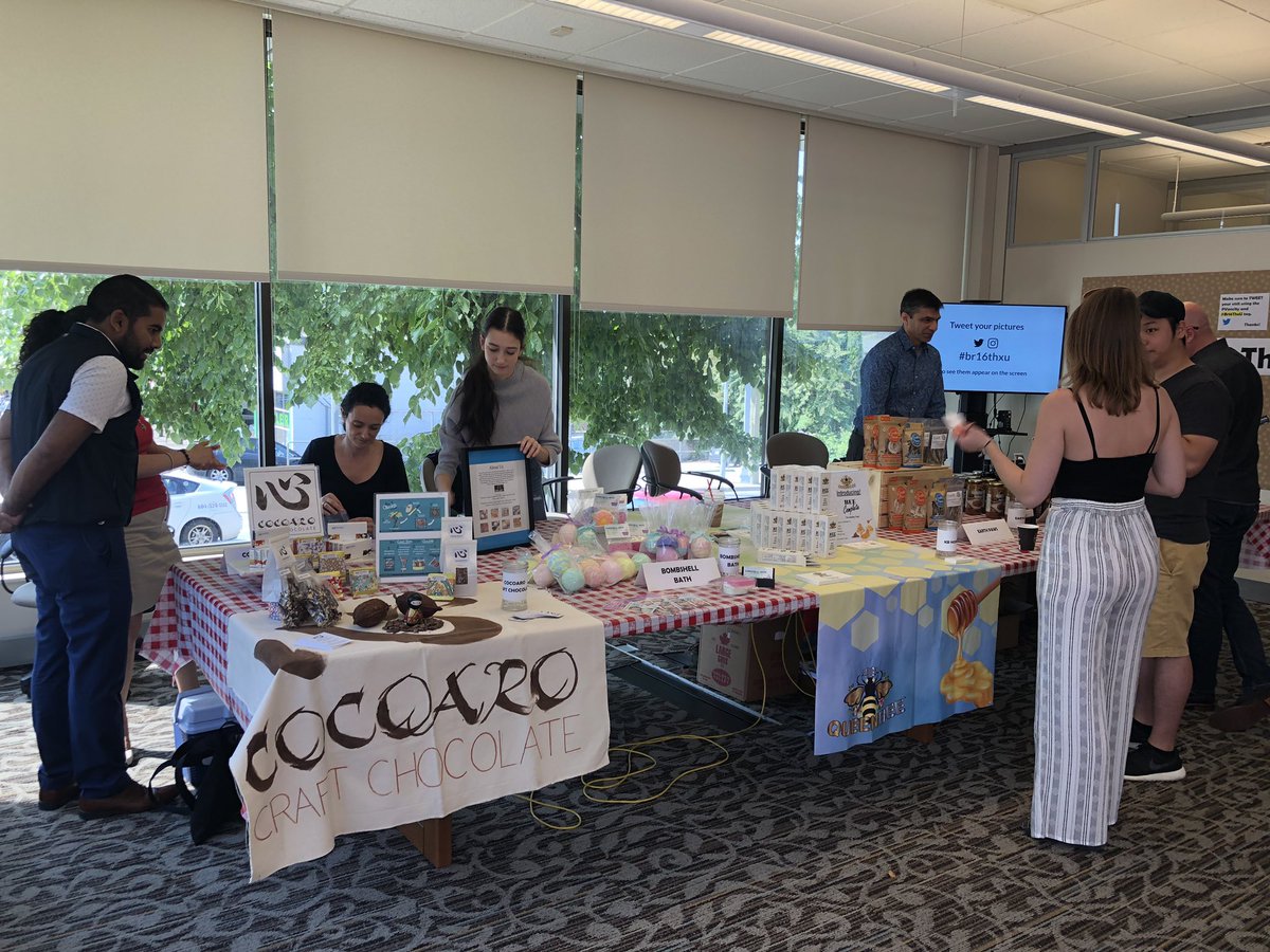 VancitycuMONICA's tweet photo. Event is getting started! Pop by #VCbranch16 for our #memberappreciation and #smallbusinessshowcase @vancity #Br16ThxU https://t.co/2SrlUhTU4V