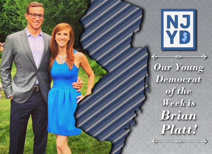 NJYoungDems's tweet photo. Congratulations to Brian Platt, our Young Dem of the Week! Brian is the Business Administrator/Chief Operating Officer of the City of Jersey City and the President of the Hudson County Young Democrats. Thank you for all that you do, Brian! @BrianDavidPlatt @JerseyCity https://t.co/e8LUP35mkW