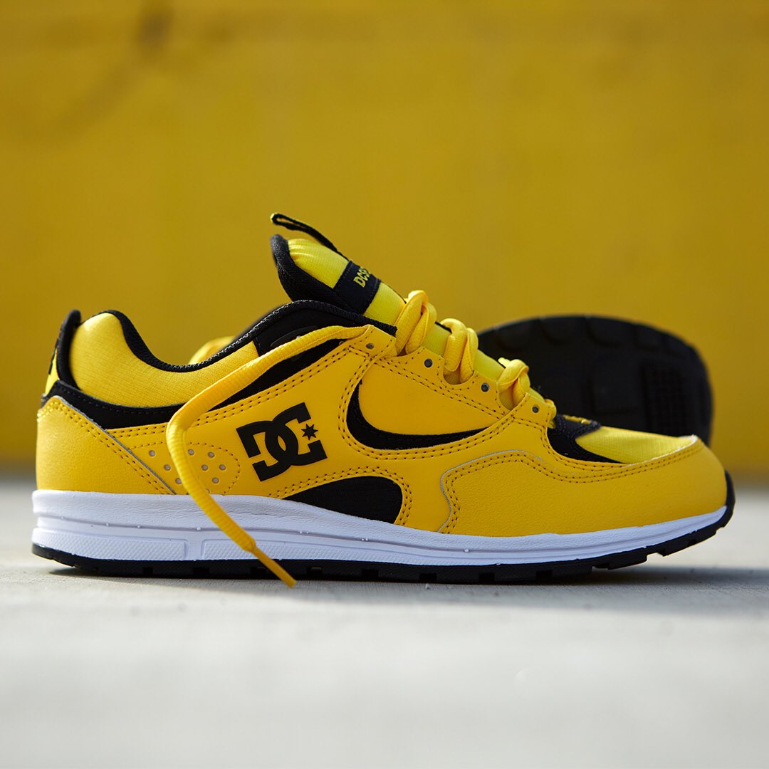 dc shoes yellow