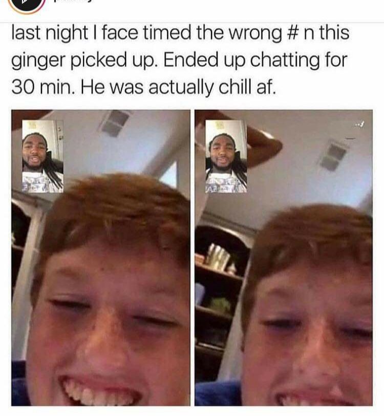 _Mitch_P's tweet photo. What are the odds of ringing a random number and it being Sam Cush? Unreal https://t.co/R6iKvQ8pSD