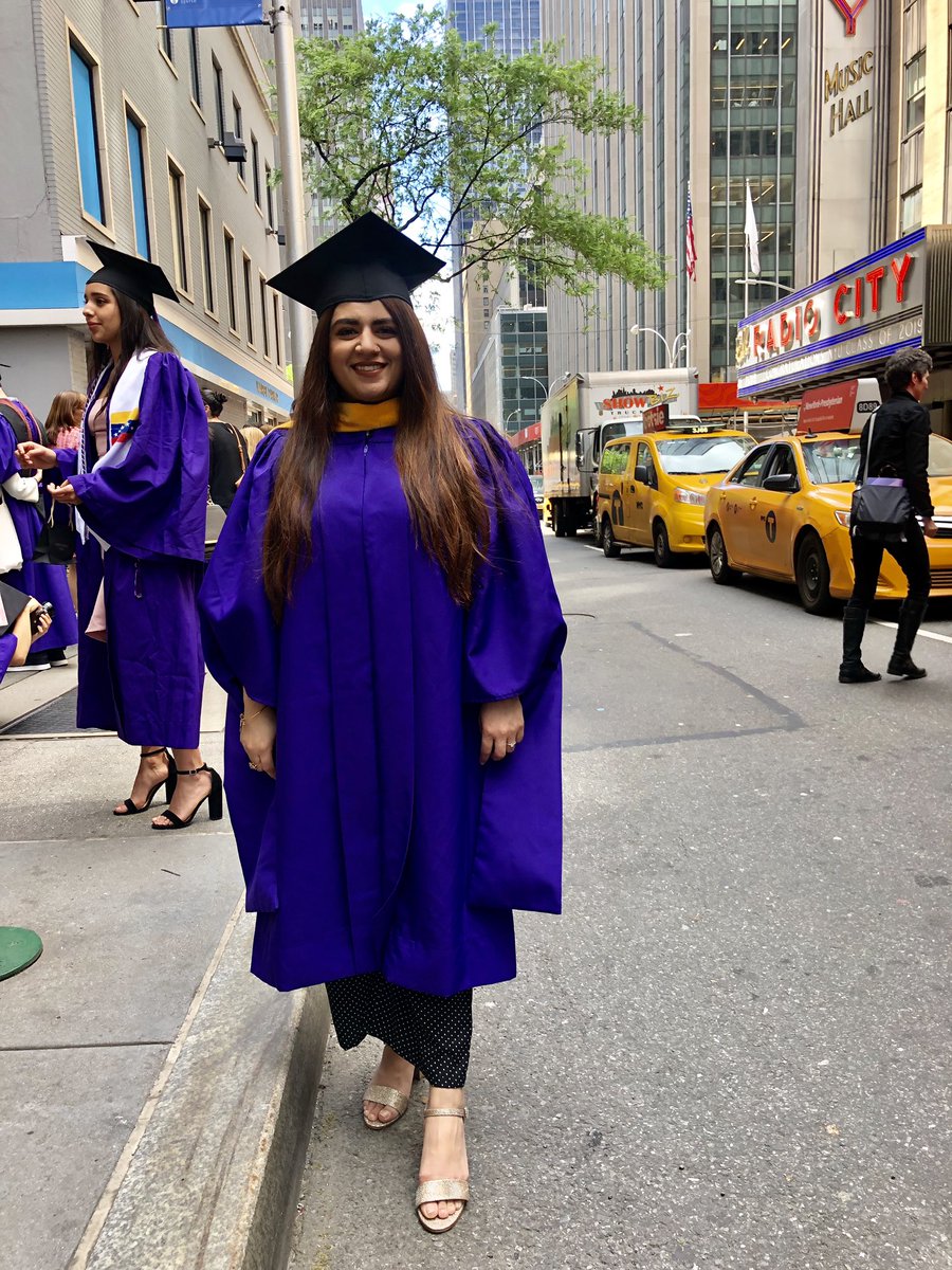 duraynyp's tweet photo. Just last week I was in my cap and gown ready to graduate and now a week has already passed. I wanted to thank @NYPCat and my entire team for always being so supportive!  And a special thank you to @AlexandraAguir for my cute desk decor. You guys rock! https://t.co/AtfIT4BGau
