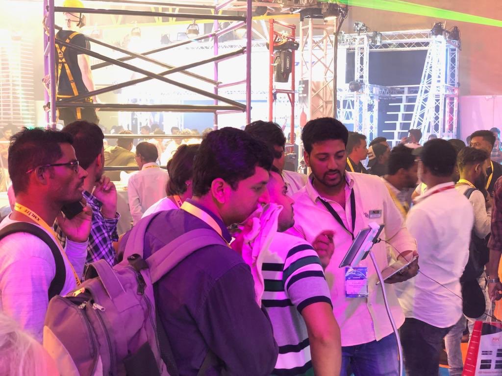 synqindia's tweet photo. Busy 2nd day at Palm expo 2019 https://t.co/mhkfpqkhCh