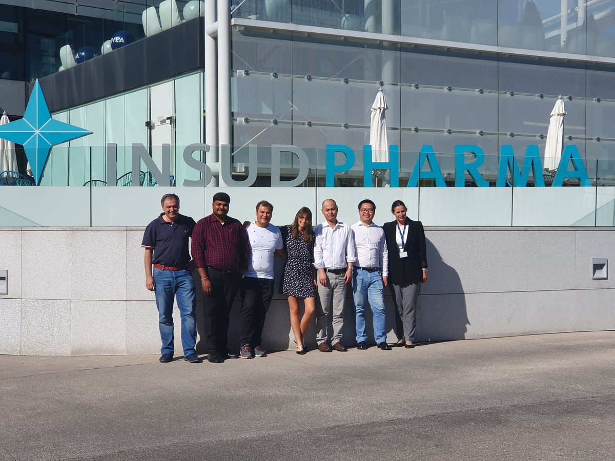 MiguelMansillaL's tweet photo. Great week of the Global Quality Audit team of Insud Pharma working together in Madrid https://t.co/3tGthbdOdJ