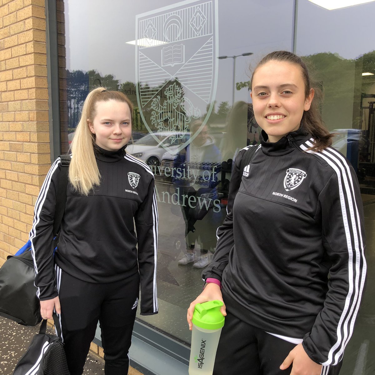 MorayGirls's tweet photo. Well done Rhian and Sienna who attended U16s Scotland National Camp today at St. Andrews Uni. https://t.co/JKfyFwVeoa