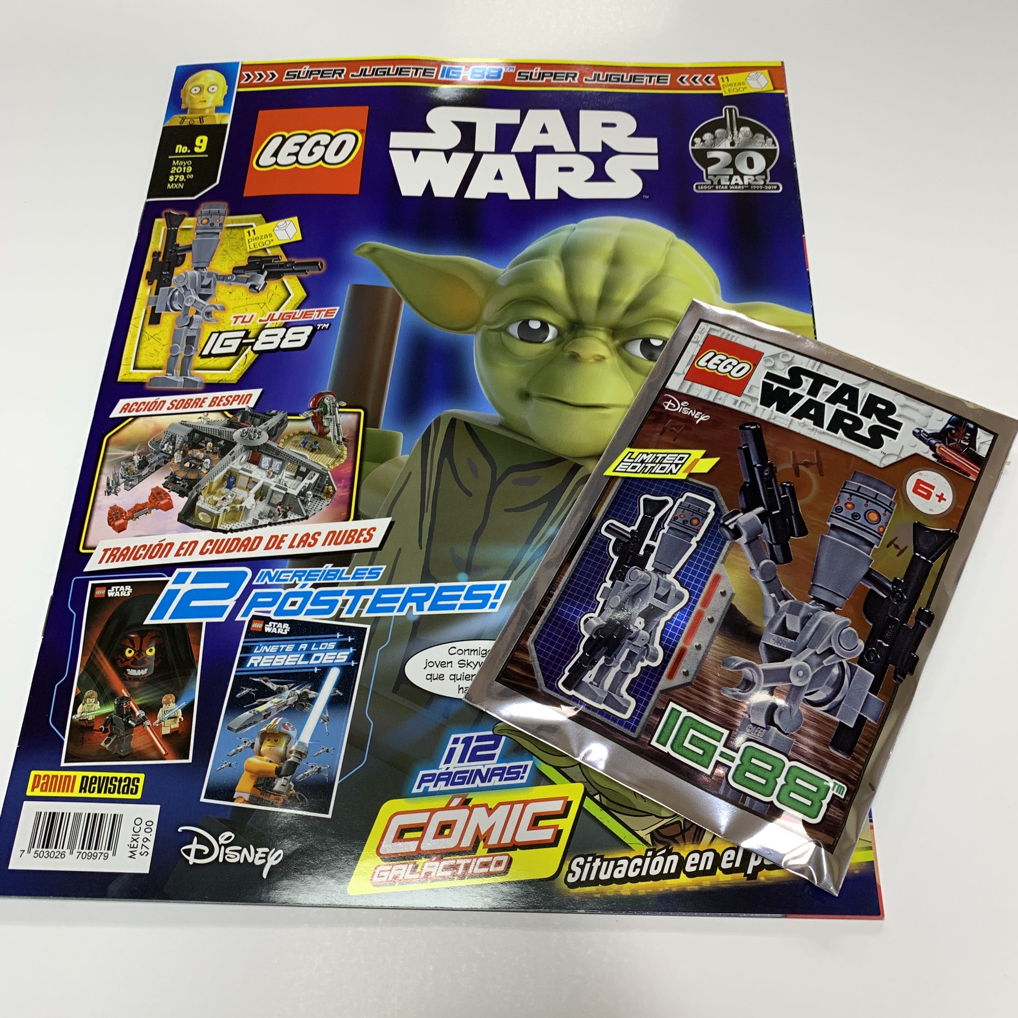 Revista lego star wars panini new arrivals