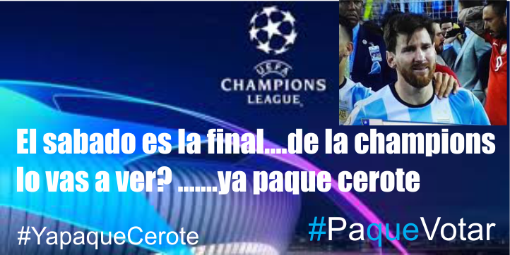 MemesUsac's tweet photo. Mañana es la final...no esta Messi....el mejor jugador del mundo auqe les duela algunos ¡¡¡ https://t.co/wK7Ggi5jq2