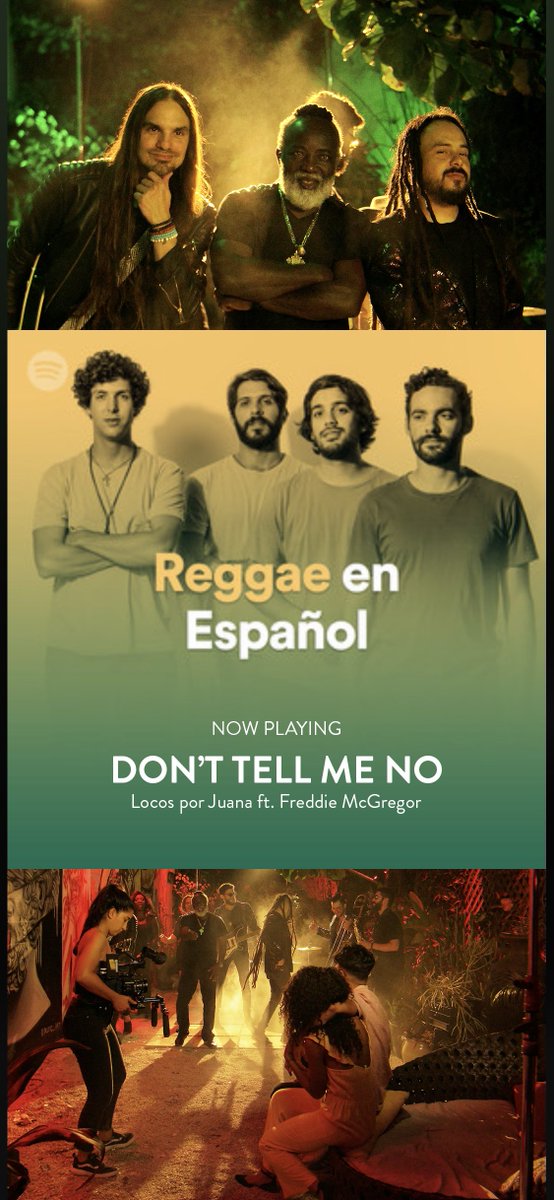 #DontTellMeNo now playing on 🔥Reggae en Español🔥
We'll be vibing to this playlist all weekend 🙌🏼

#LocosPorJuana x <a href="/freddiemcgregor/">fredrick karanja</a>

open.spotify.com/user/spotify/p…