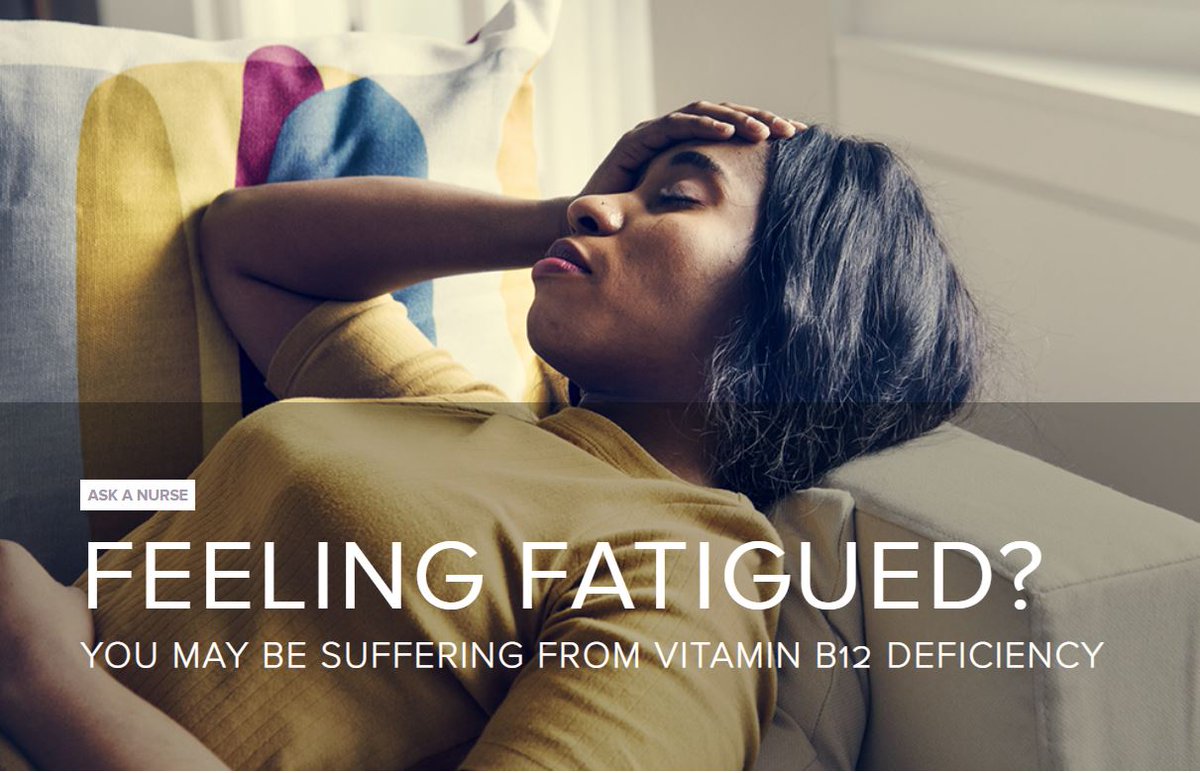 WaveHealthMag's tweet photo. HEALTH TIP: We all feel a little tired from time to time. But when fatigue is accompanied by other symptoms, such as shakiness or trouble walking, or shortness of breath, it may be a sign that you are suffering from vitamin B12 deficiency. Learn more https://t.co/HXdHy9FUU1 https://t.co/6pMzuVQPtc