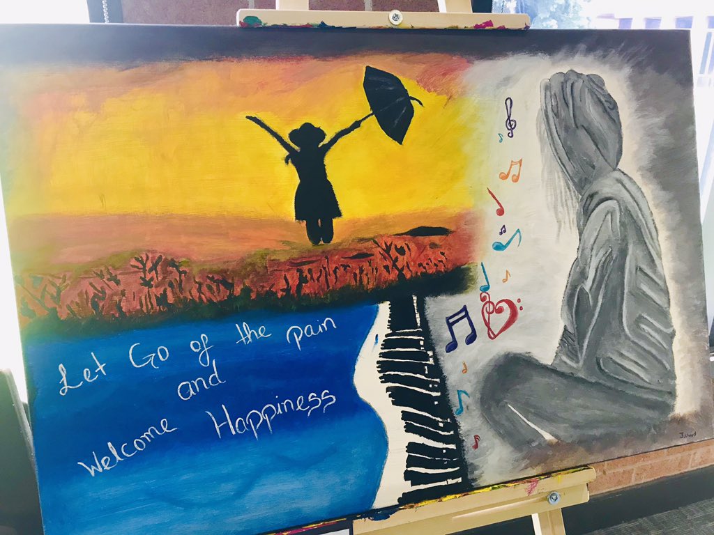 lisamusictcdsb's tweet photo. Thank you to Ann McGowan for sharing a project entitled “Light Through Darkness” that was created by students from Msgr. Fraser- Midland. School. Through their art work, students portrayed “light in the midst of poverty and darkness. “@TCDSB https://t.co/TAZsPqO6eo