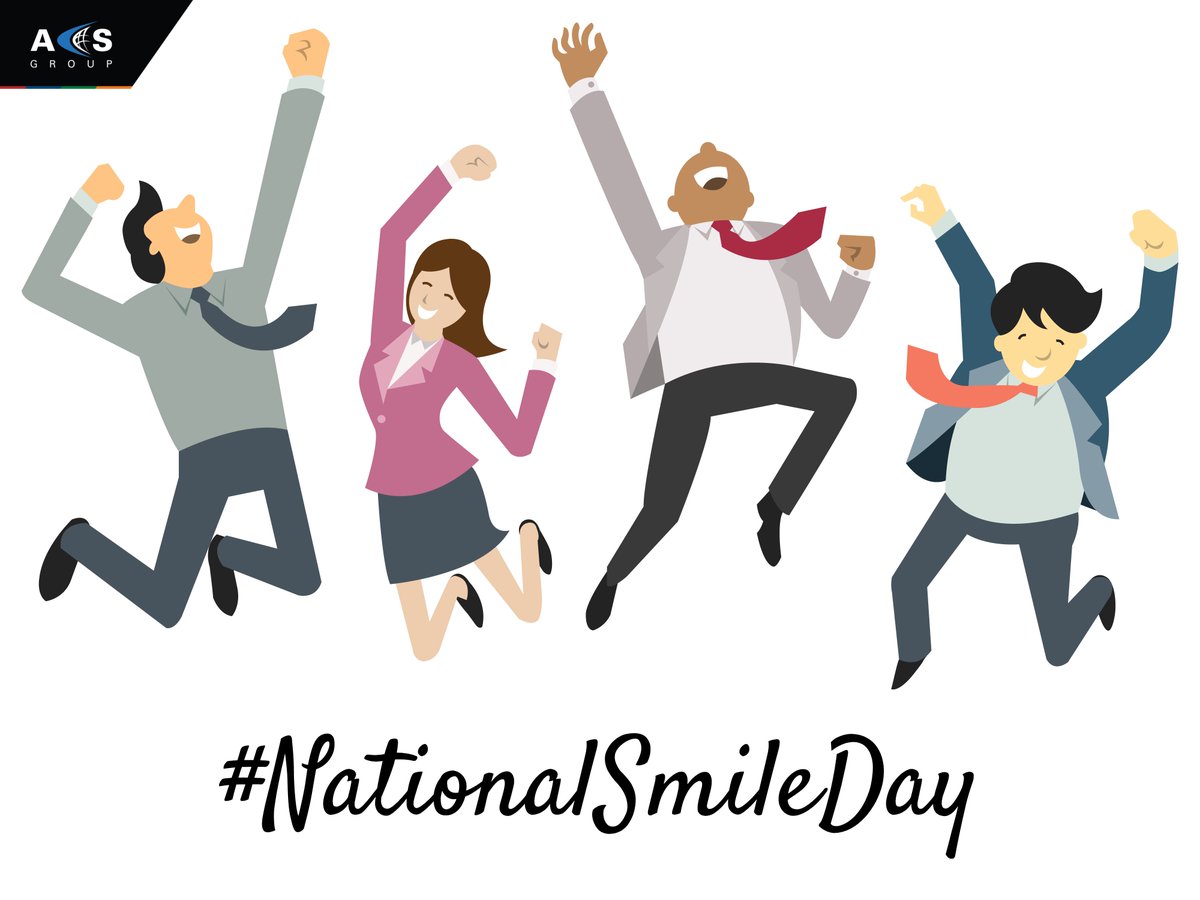 We’re jumping for joy because it’s #NationalSmileDay AND Friday! 

What’s got you smiling?
