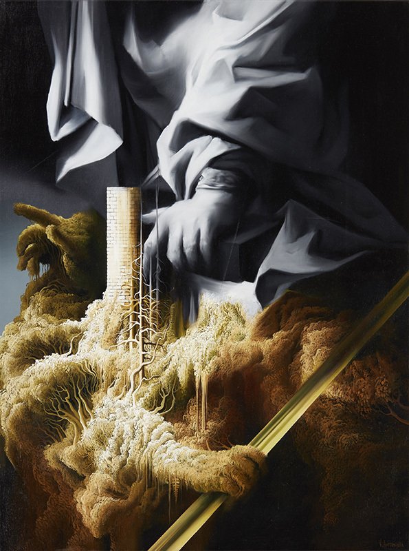 digisnap's tweet image. Vasilis Avramidis Shows New Paintings in ‘Host’ hifructose.com