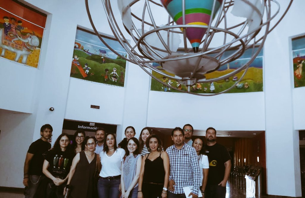 TrompoMagico's tweet photo. Hoy nos visitó el equipo del que será el Museo de Ciencias Ambientales de @udg_oficial como parte del @CCU_TULUGAR 
Juntos trabajamos para difundir conocimiento y cultura. https://t.co/o4NiOkNWCw
