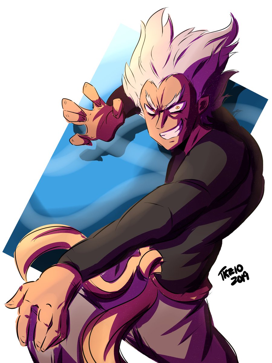 Garou from One Punch Man. Really like how this one turned out! 