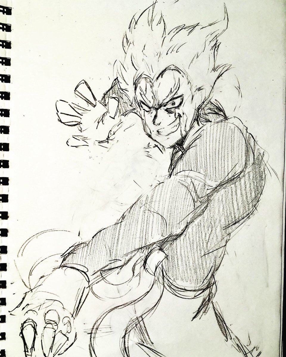 Garou from One Punch Man. Really like how this one turned out! 