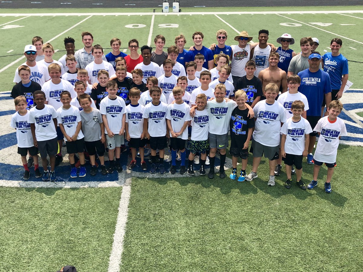 Hopefully you have been following our updates at camp! Always a great time with these young men! #bluepride #whereitallbegins