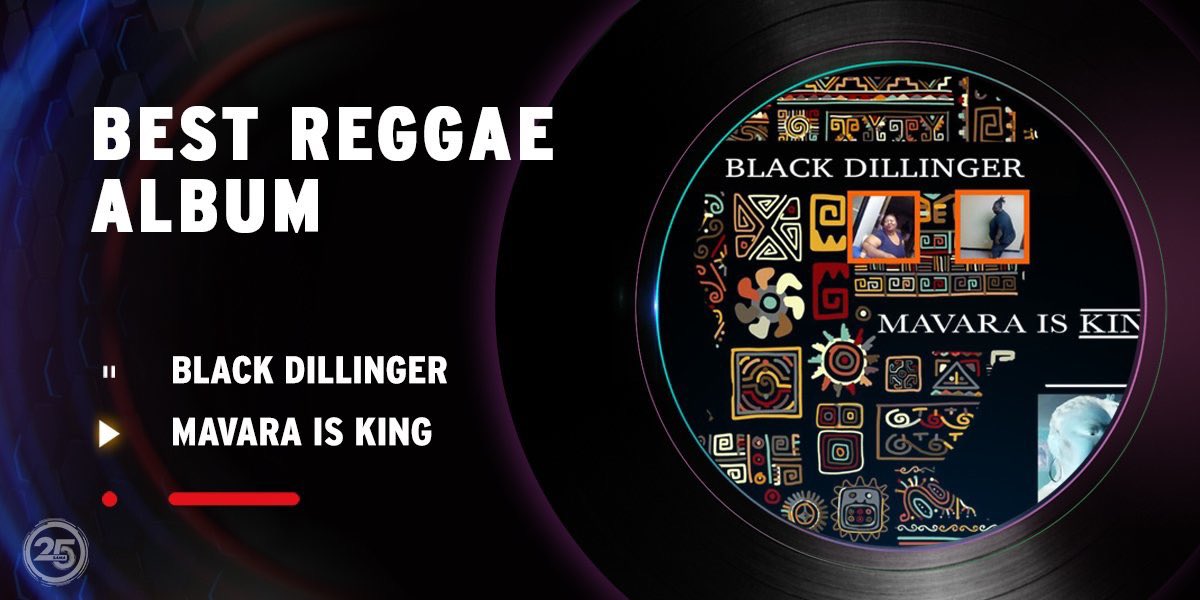 SAMROMusic's tweet photo. Congratulations to @blackdillinger for winning the first ever #SAMA25 Best Reggae Album award!

#SAMA25
#RECOGNISE https://t.co/M8VSxMoGhC