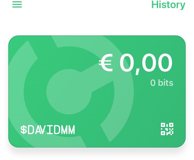 98Davidmm's tweet photo. Hey, Iโm using @handcashapp can you help me to get some bits? Thanks a lot if you use my code. #CoinGeekToronto #coingeek #Handcash #CraigisSatoshi #CGToronto #SatoshiVision https://t.co/zbcWDweP1u