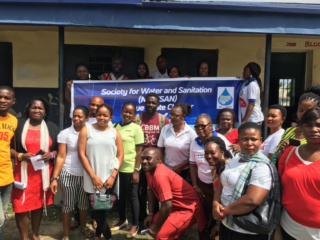 Menstrual Hygiene Management Day celebration by the Society for Water and Sanitation (NEWSAN) Benue State chapter in pictures. It was interesting to hear these young ones say thank you for educating us. <a href="/WaterAidNigeria/">WaterAid Nigeria</a> <a href="/UNICEF_Nigeria/">UNICEF Nigeria</a> @WSSCCouncil <a href="/GlblCtzn/">Global Citizen ⭕</a>