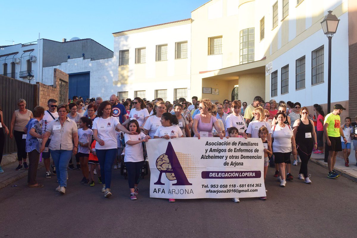 La Asociación de Familiares de Enfermos de Alzheimer y otras demencias de Lopera organizó su III Caminata Solidaria. loperadigital.com/2019/05/la-aso… <a href="/afaarjona/">AFA ARJONA</a> <a href="/aytolopera/">Ayuntamiento Lopera</a>